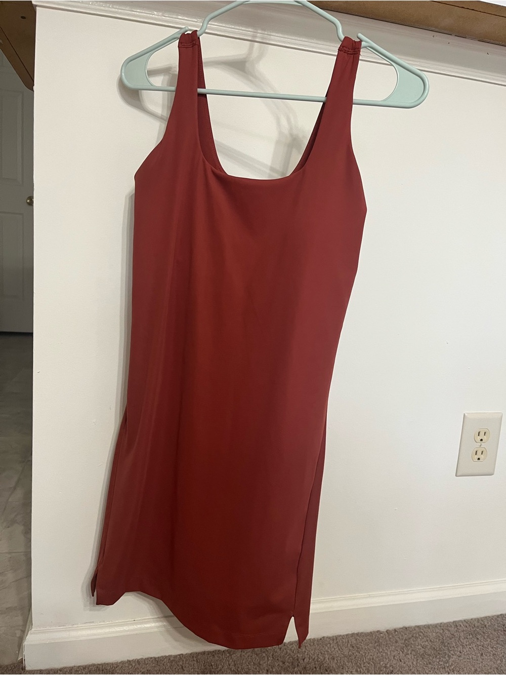 Old Navy Sleeveless Scoop Neck Red Dress